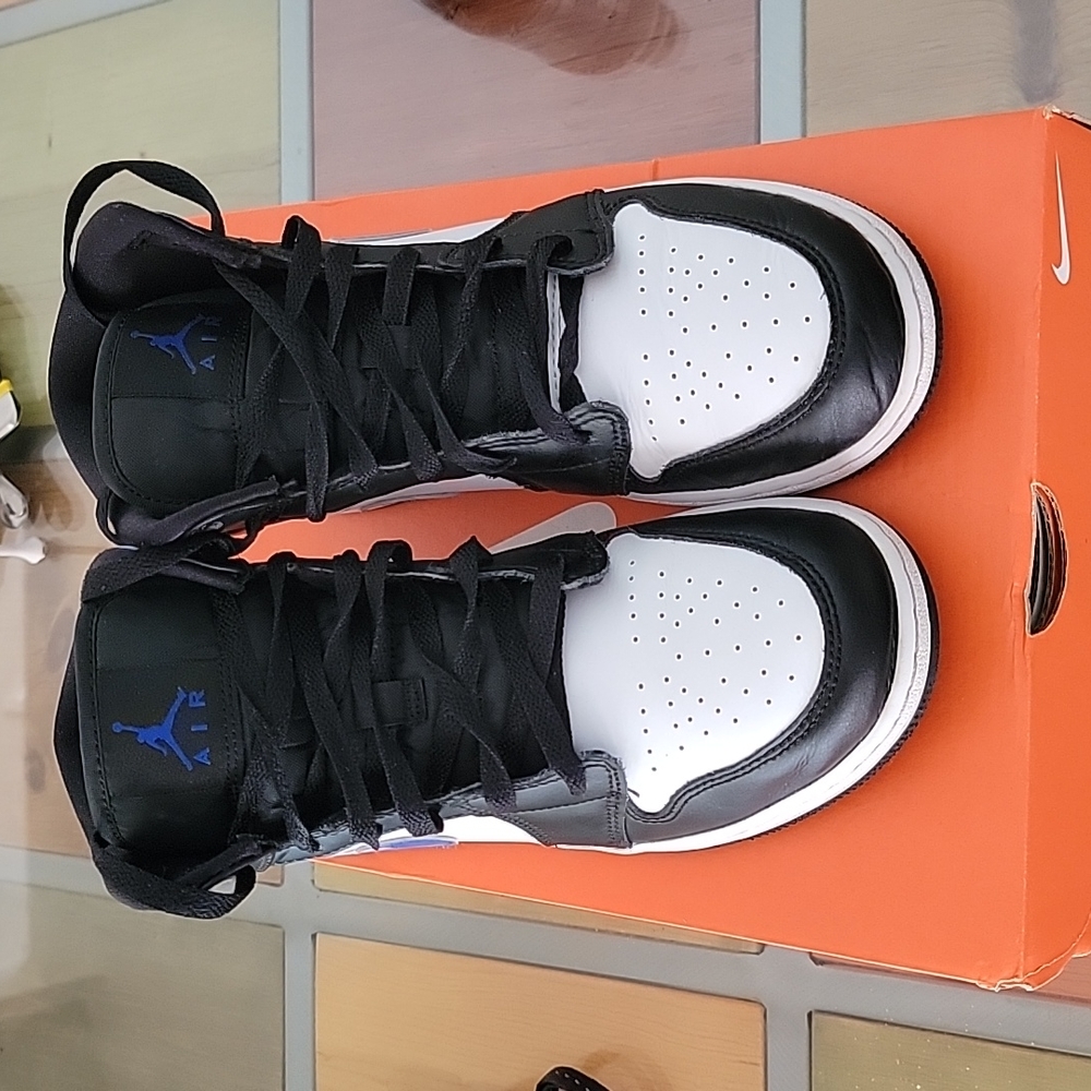 jordan 1 mid racer (gs) 554725-140